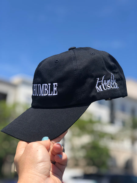 Unisex Dad Hat | Stay Humble | Black