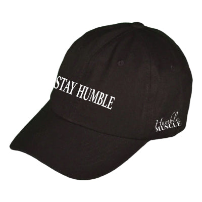 Unisex Dad Hat | Stay Humble | Black